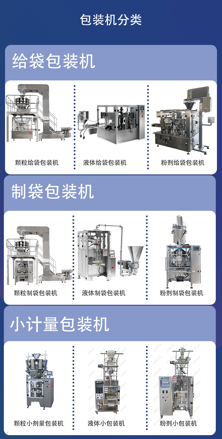 包装机列表